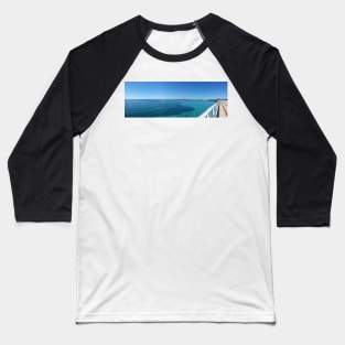 Busselton Jetty Baseball T-Shirt